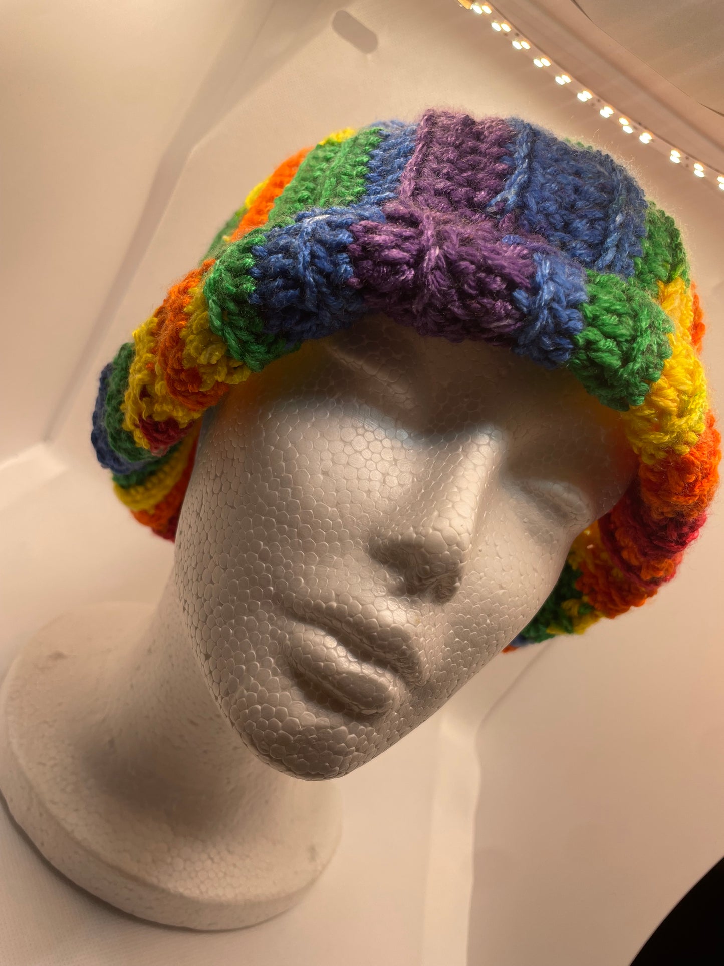Rainbow beanie