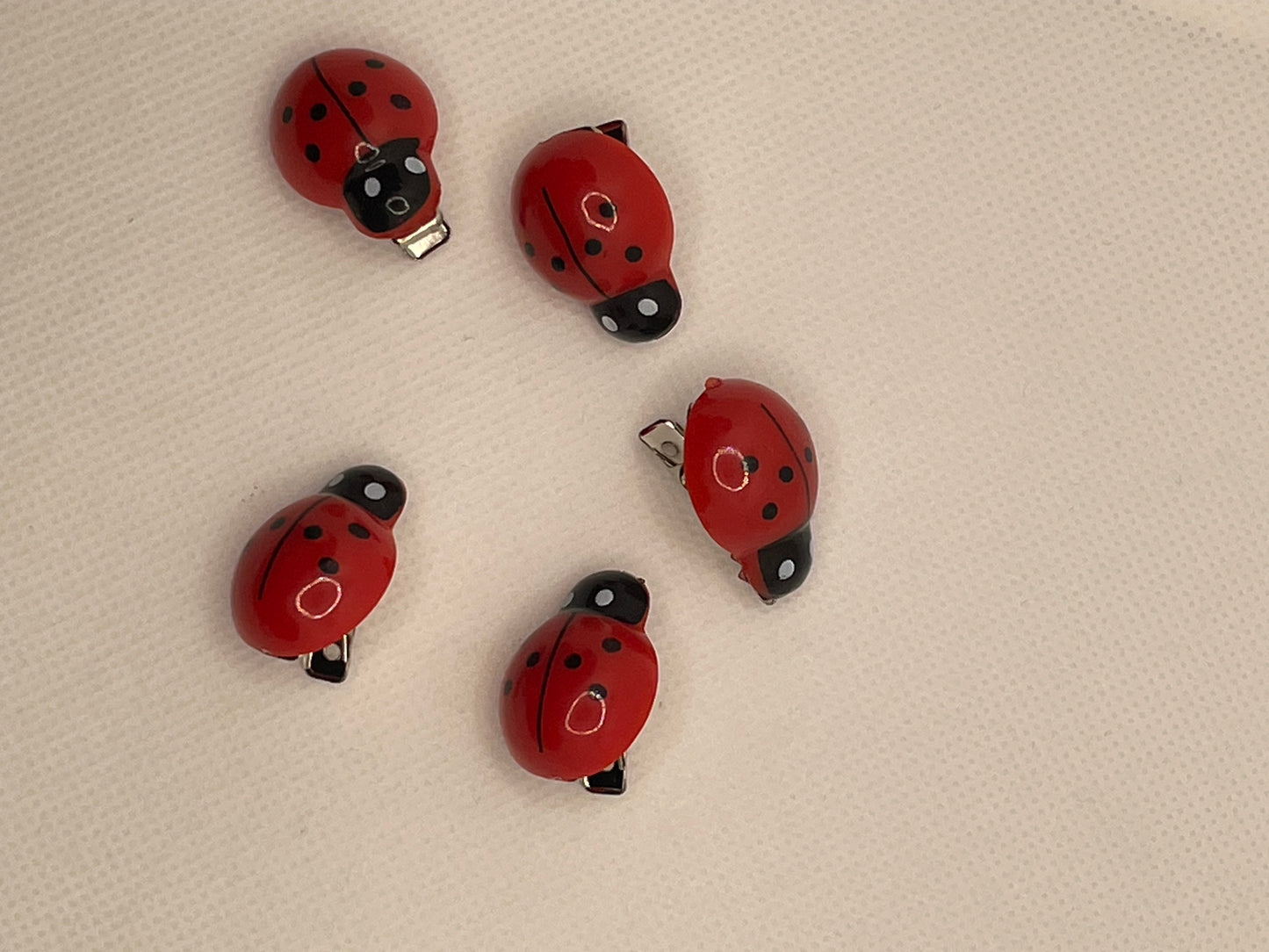Ladybug Clips