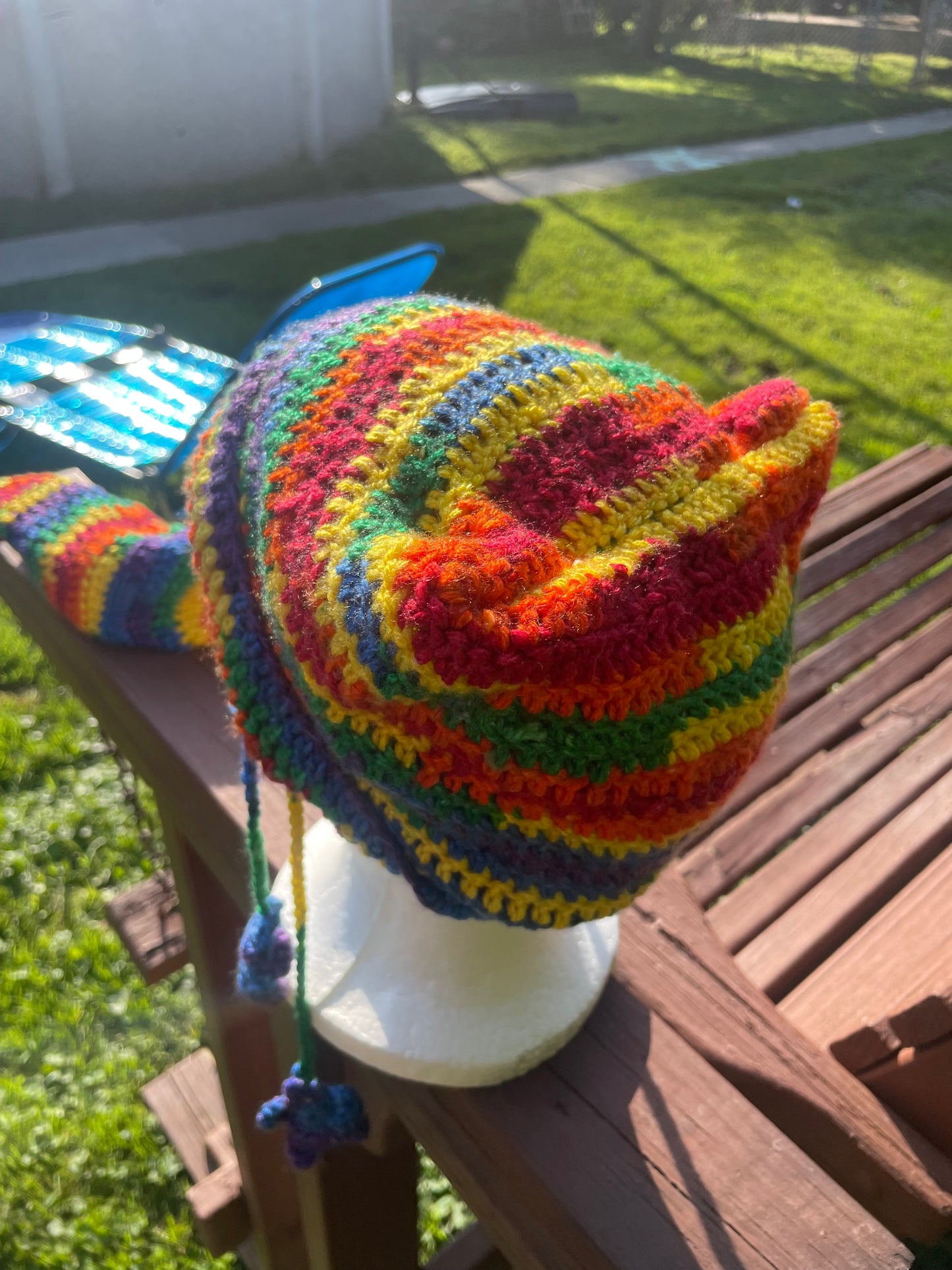 Rainbow Cat Hat