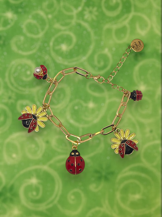 Ladybug Bracelet