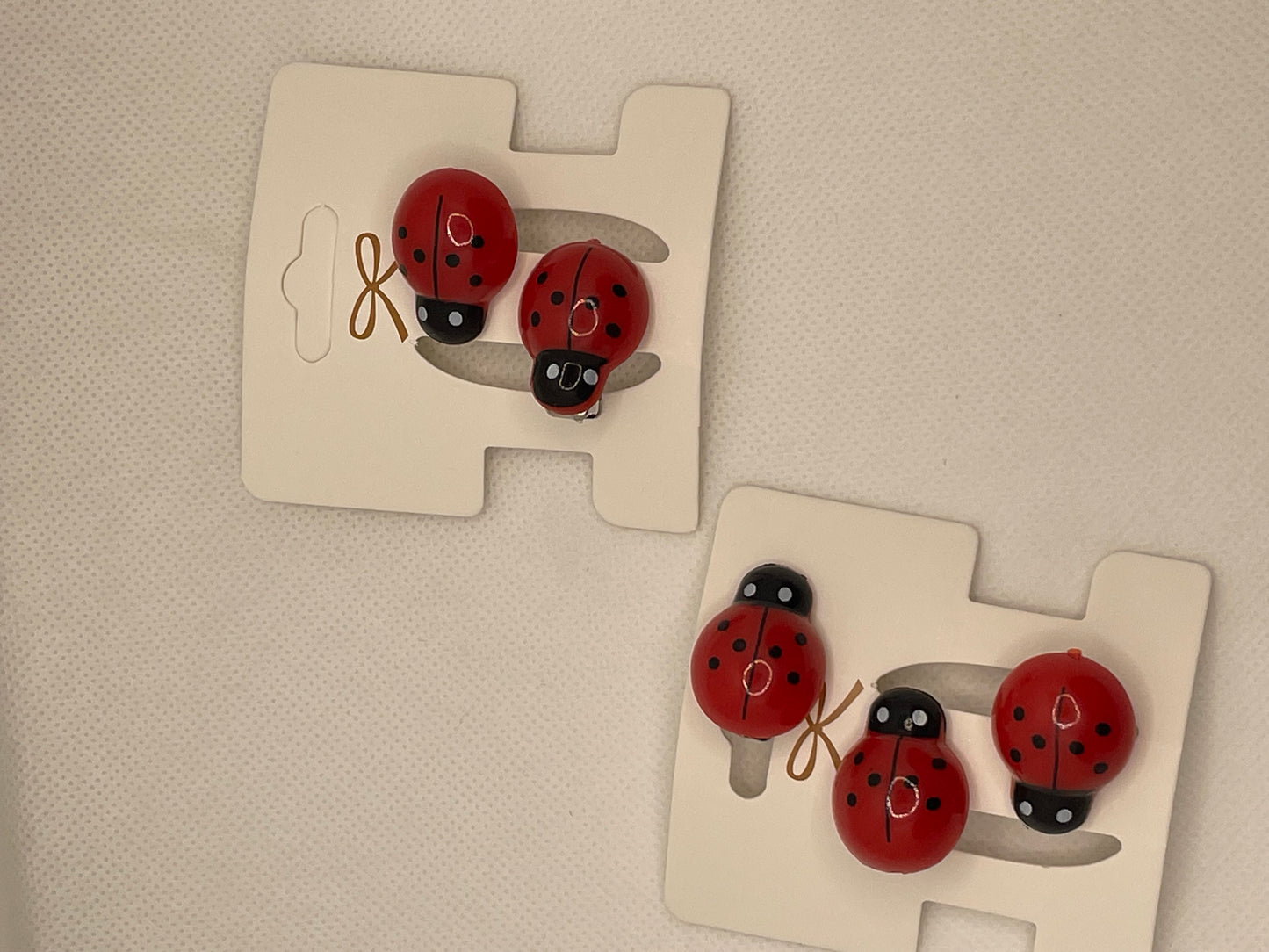 Ladybug Clips