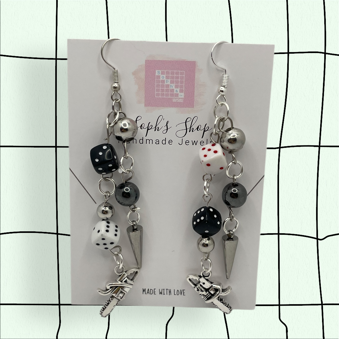 Dice Earrings