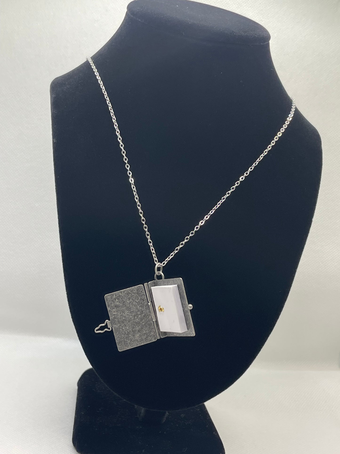 Once upon a time Book Necklace