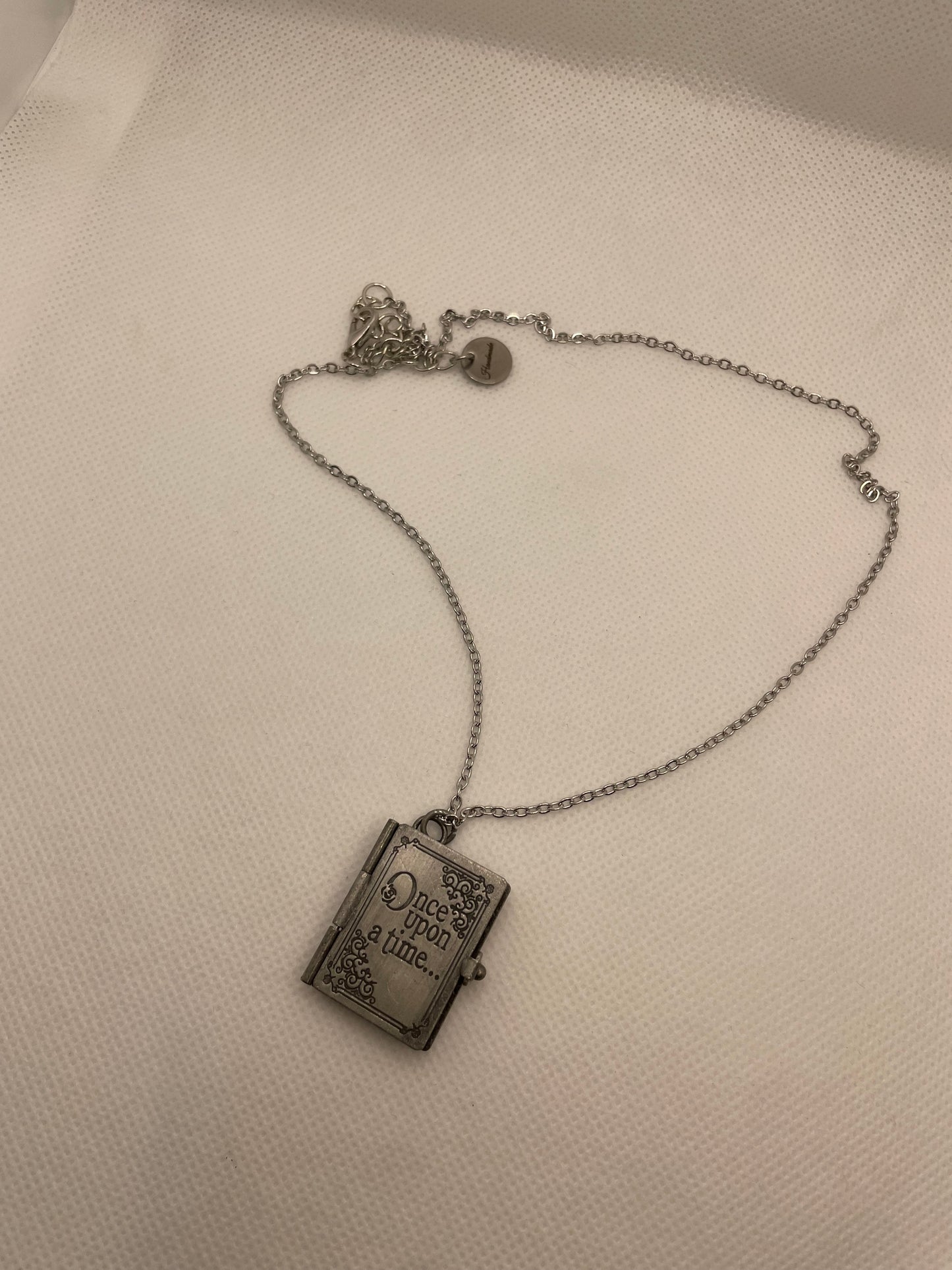 Once upon a time Book Necklace