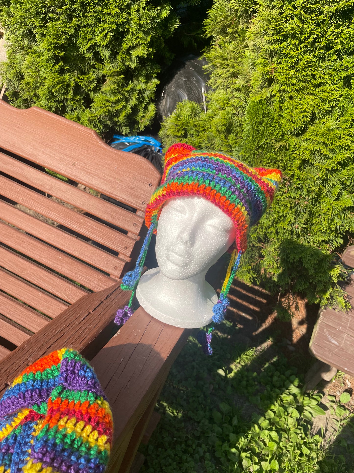 Rainbow Cat Hat