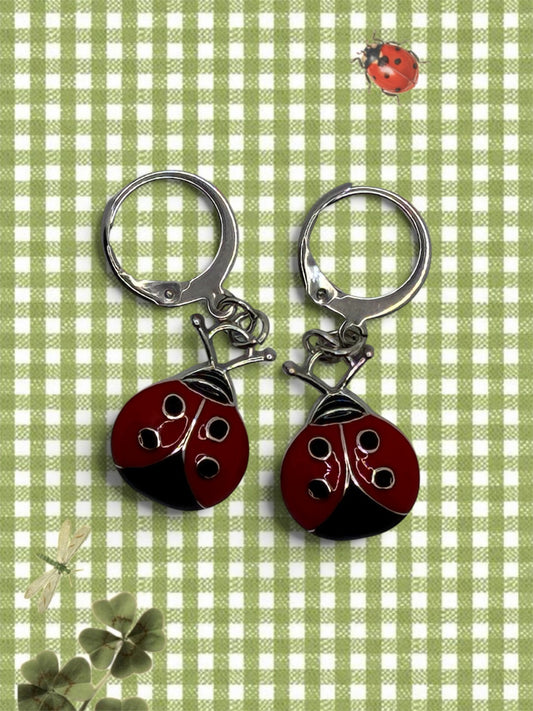 Ladybug earrings (multi variant)