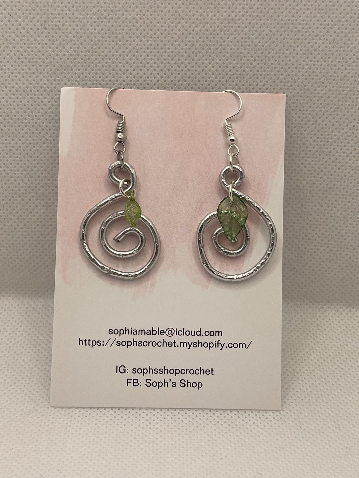 Whimsical Spiral Earrings