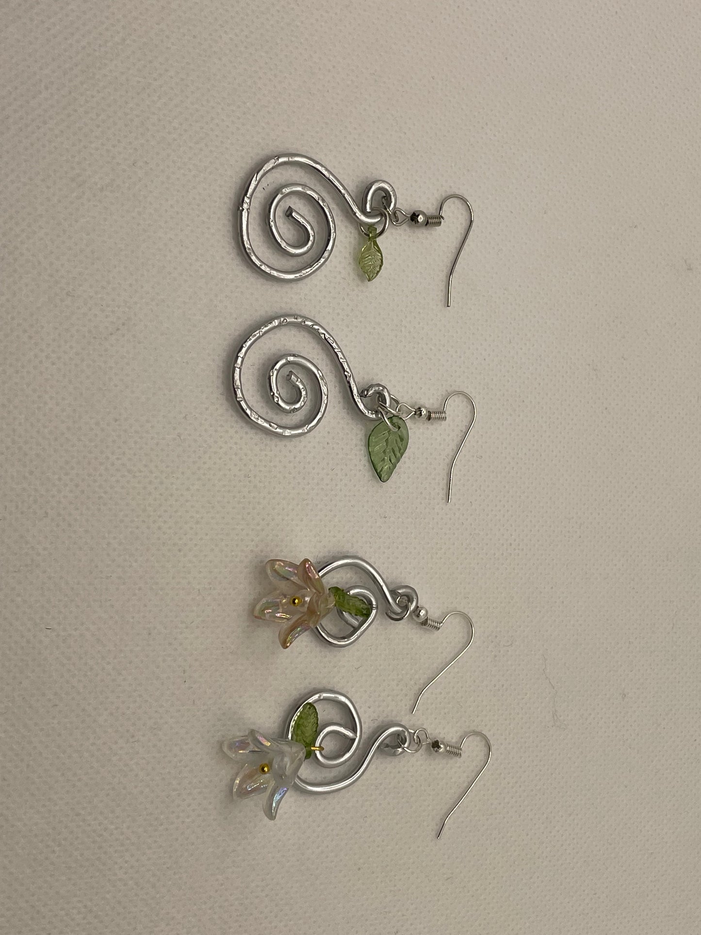 Whimsical Spiral Earrings