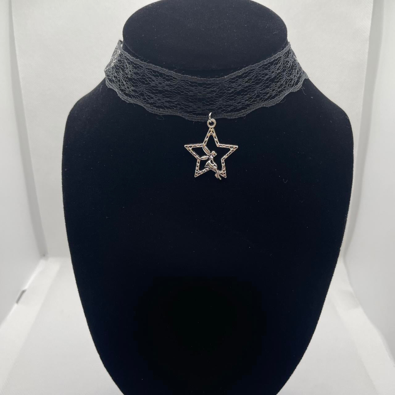 Dark Lacey Fairy Choker