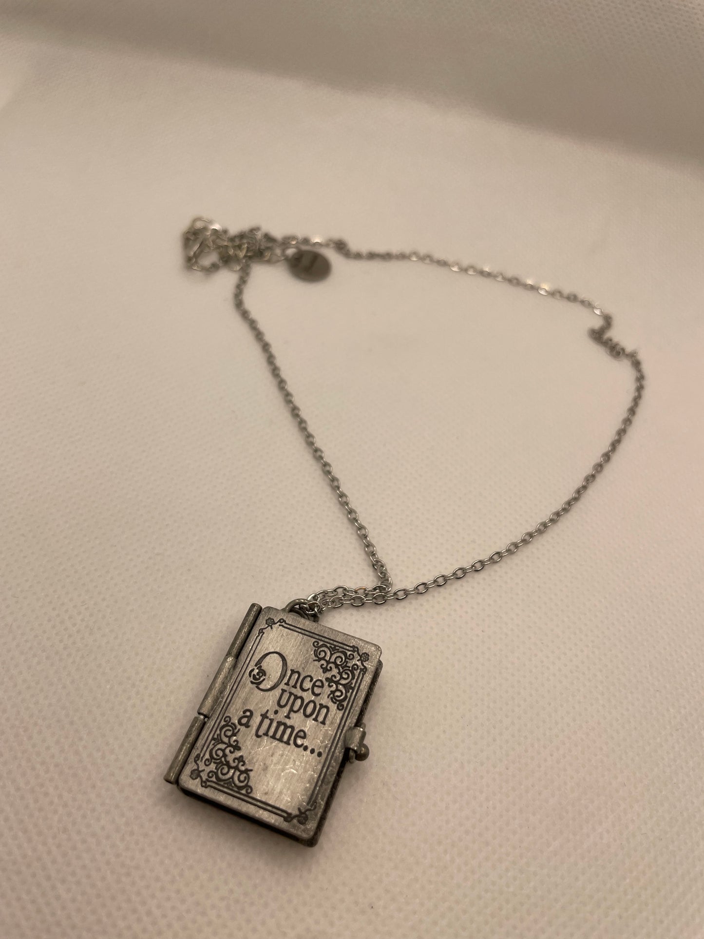 Once upon a time Book Necklace