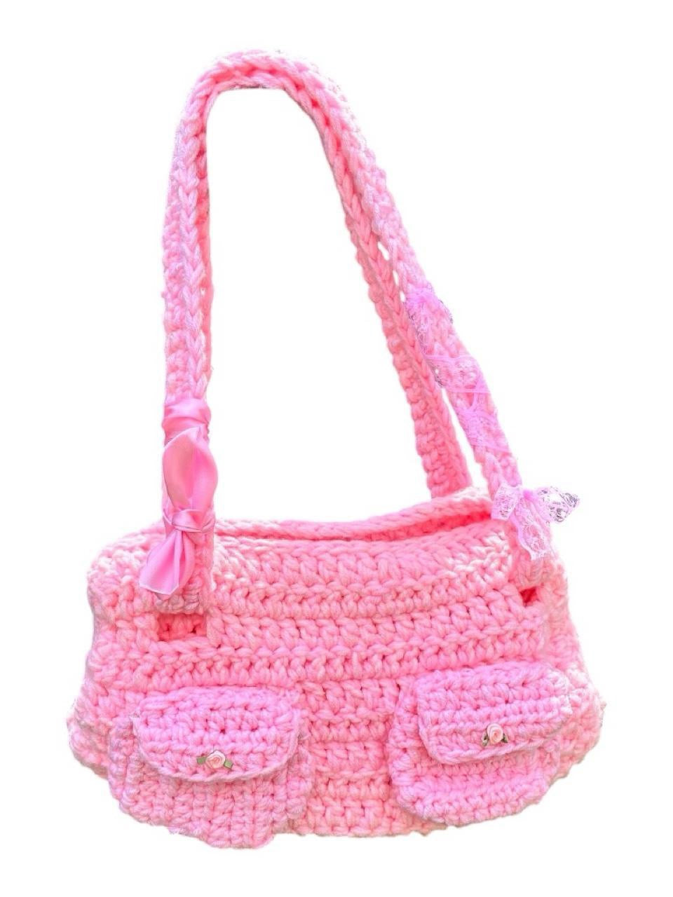 Pink book sleeve purse ˖ . ݁𝜗𝜚. ݁₊