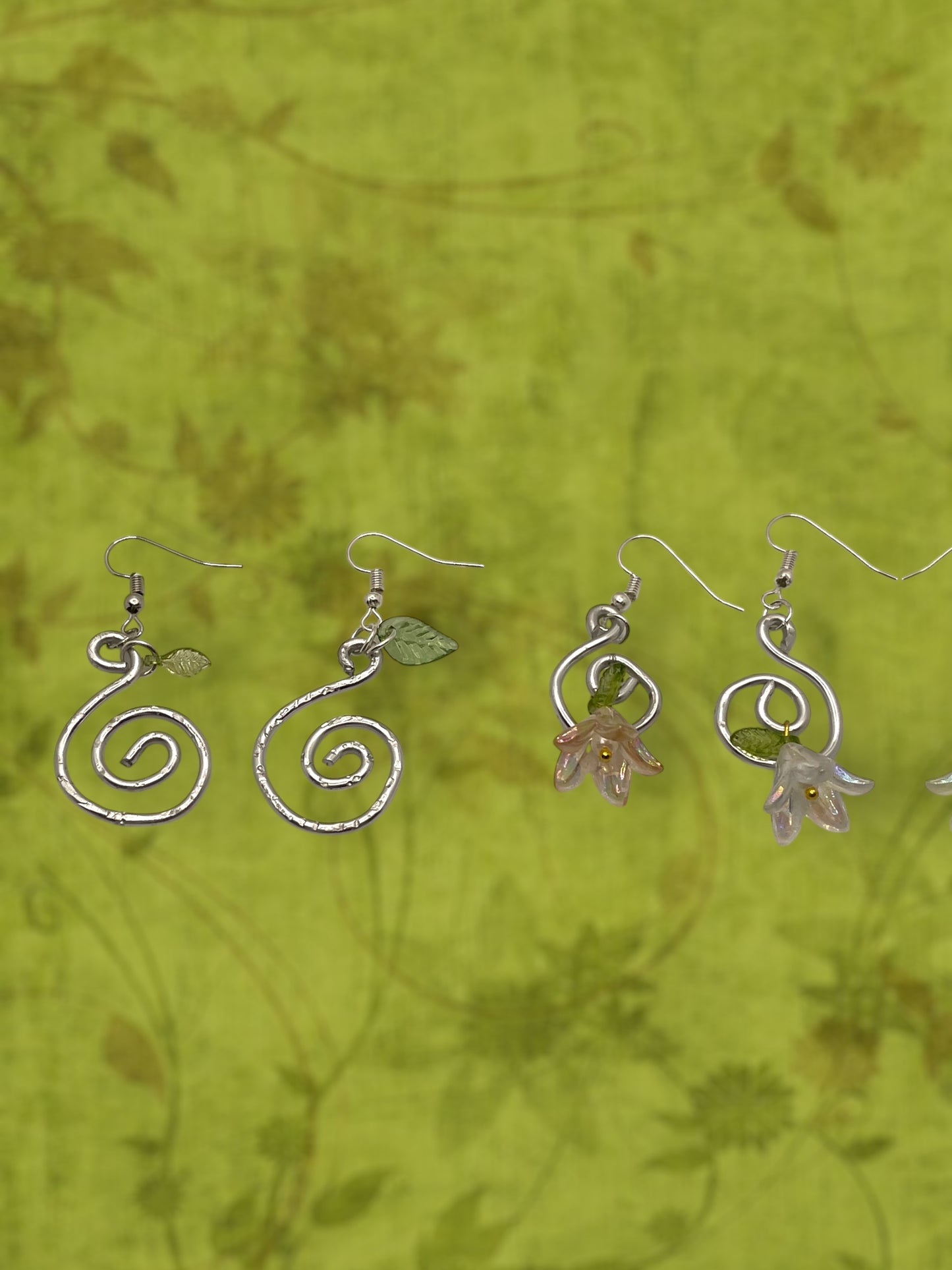 Whimsical Spiral Earrings