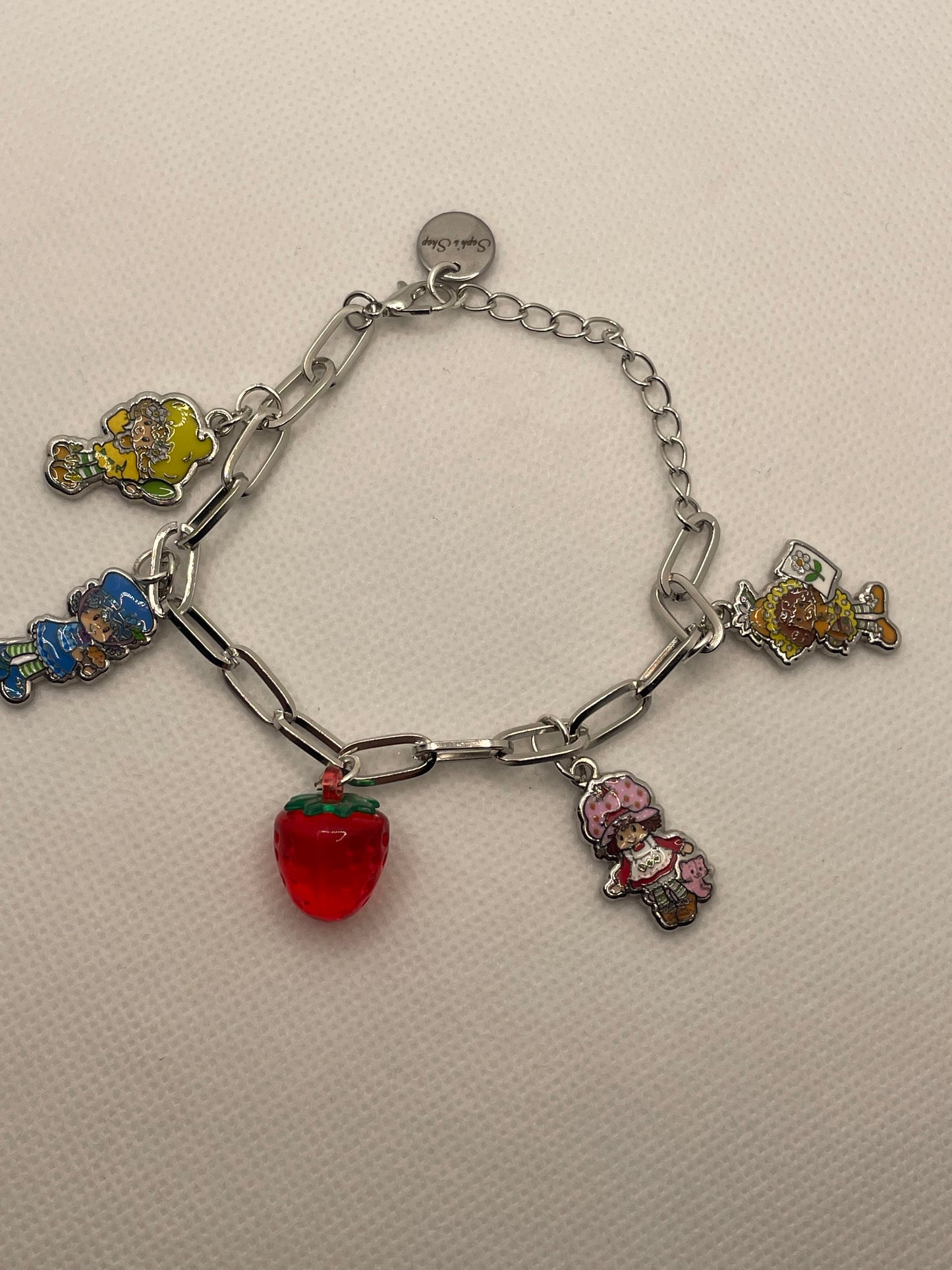 Shortcake charm bracelet