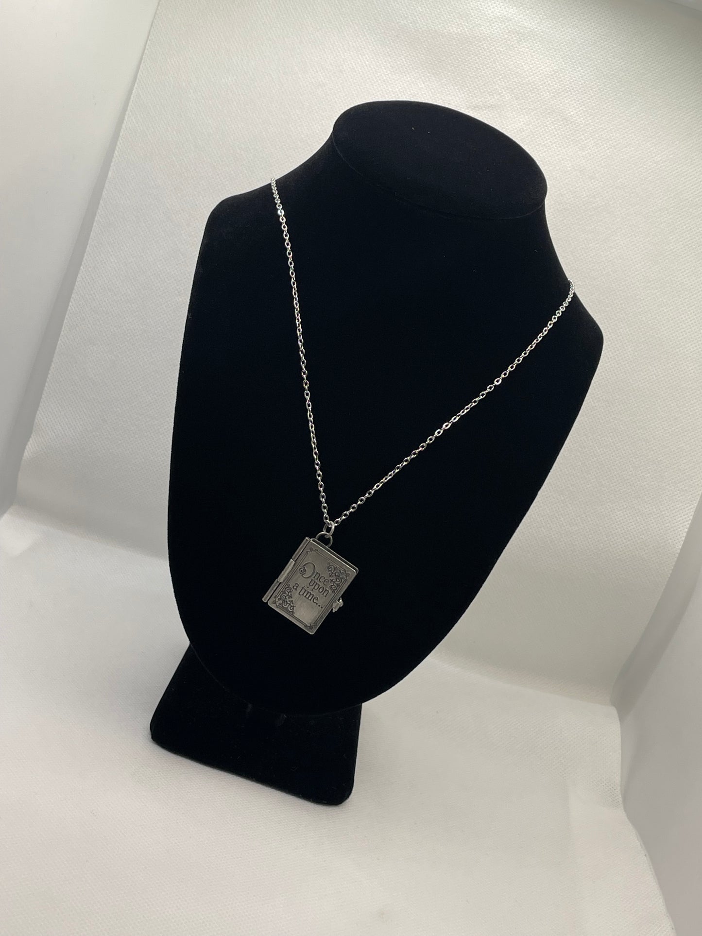 Once upon a time Book Necklace