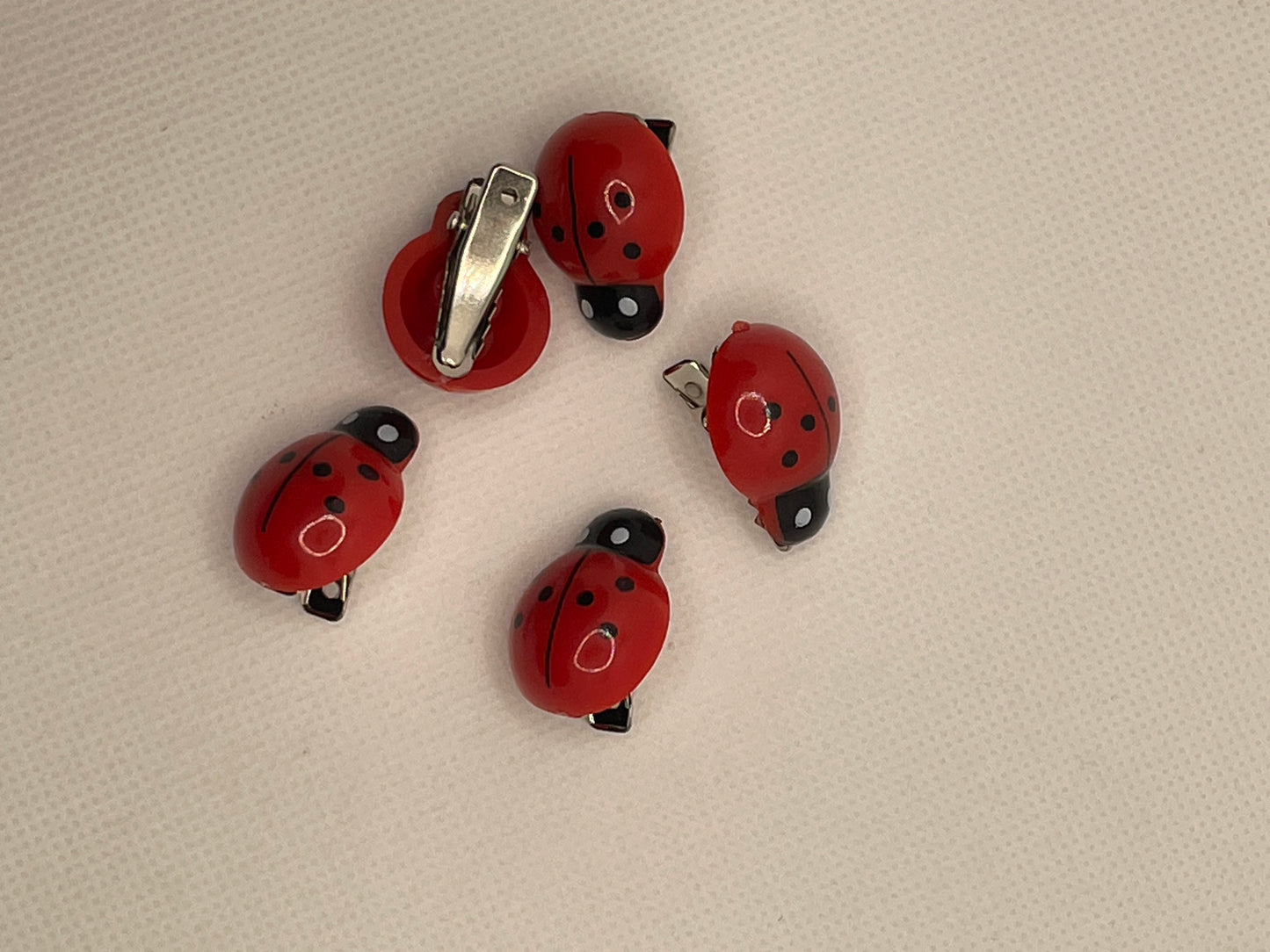 Ladybug Clips