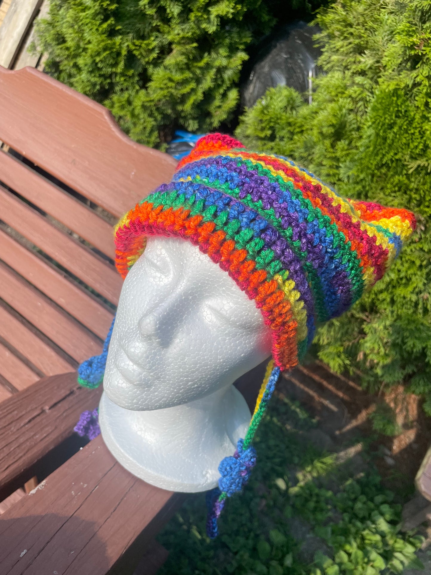 Rainbow Cat Hat