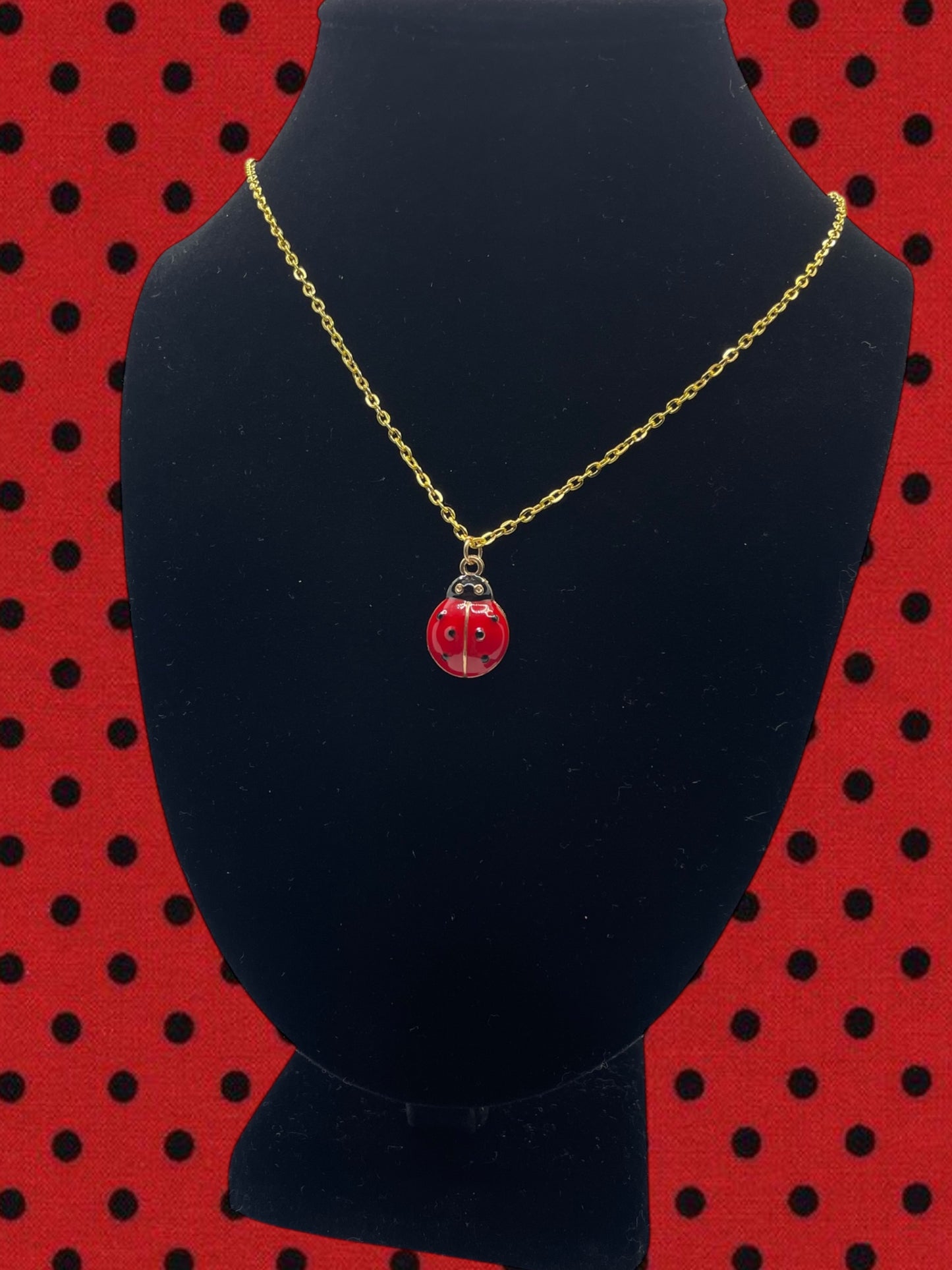 Ladybug Necklace