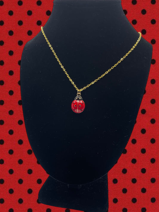 Ladybug Necklace