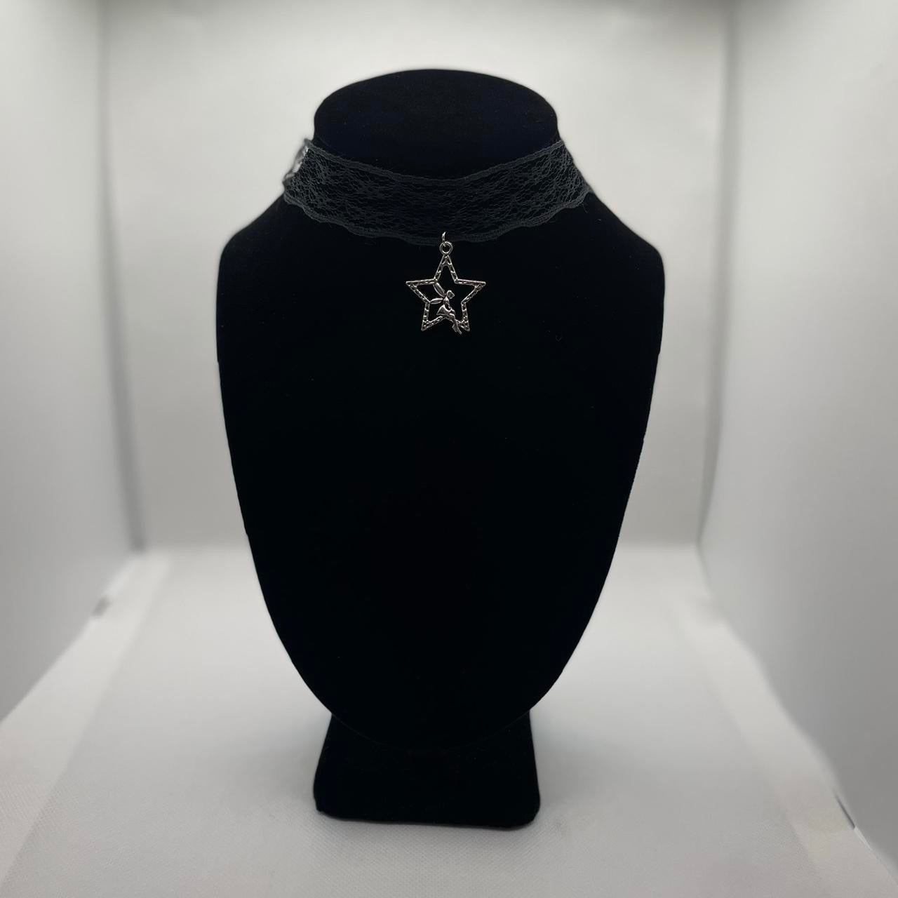 Dark Lacey Fairy Choker