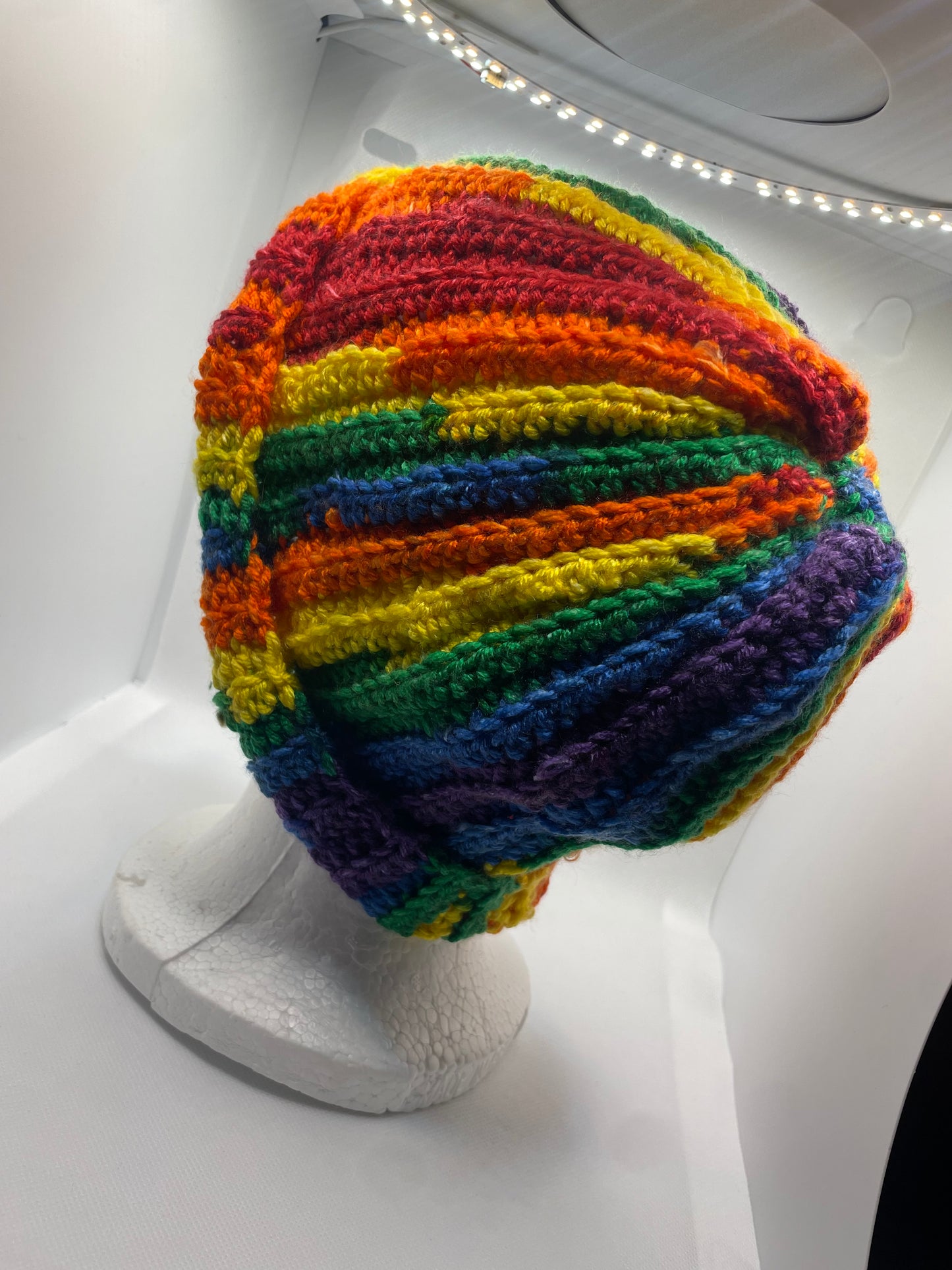 Rainbow beanie