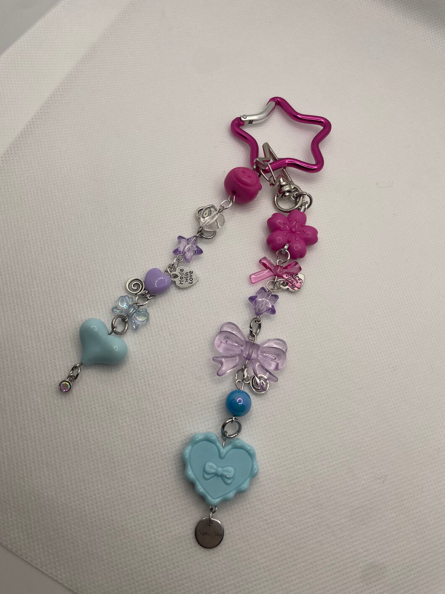 Bisexual keychain